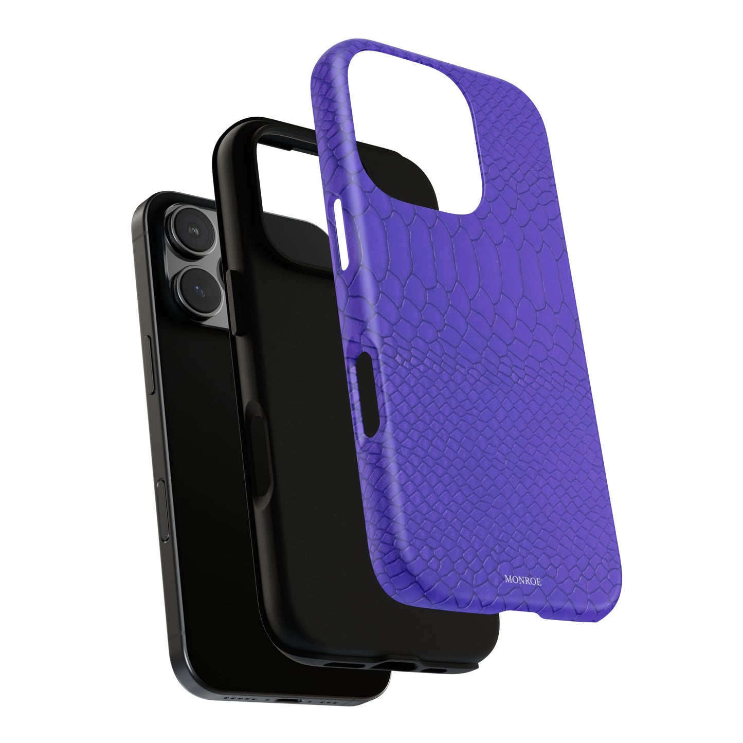 Dark Purple Snake Tough Case