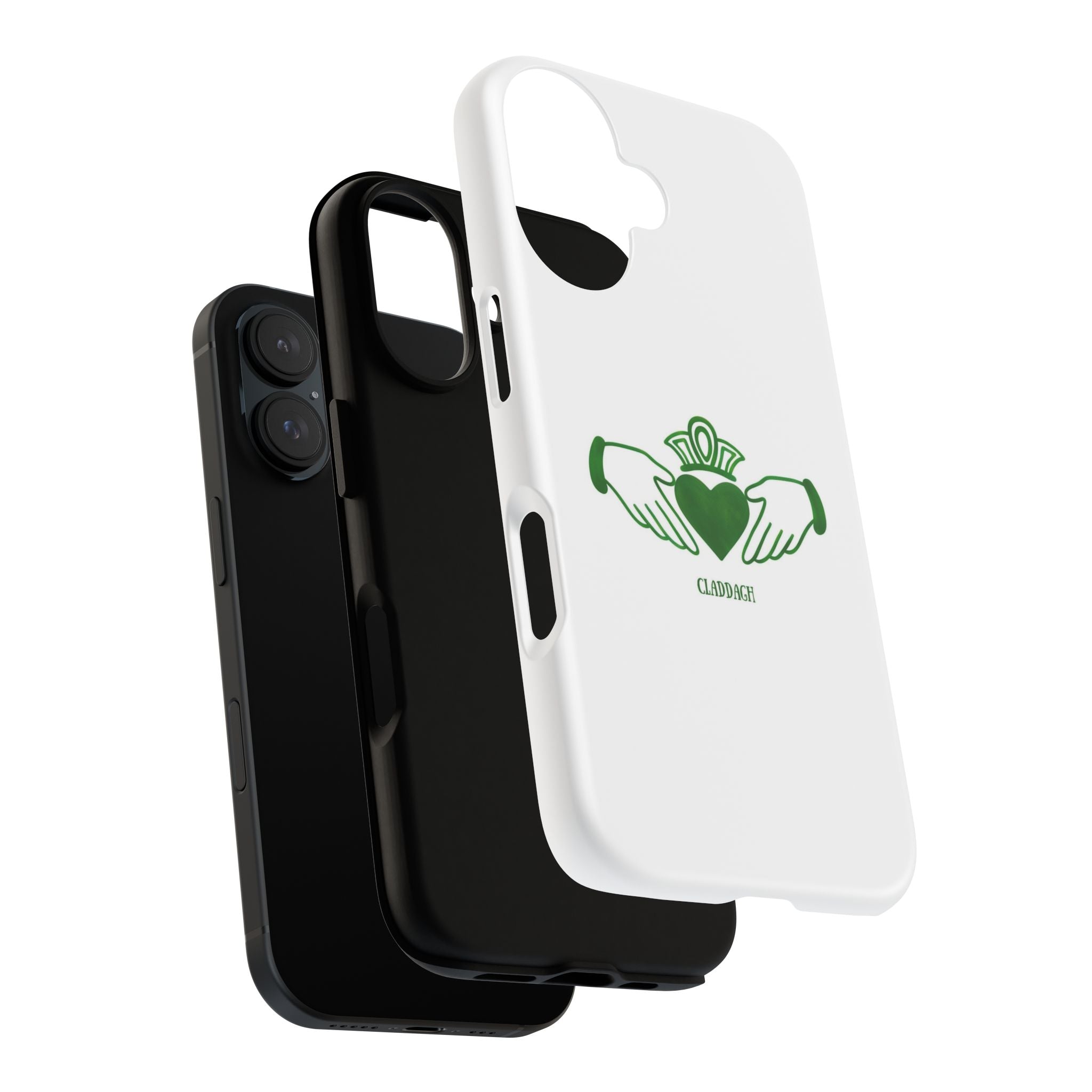 Irish Claddagh Symbol Green Tough Case