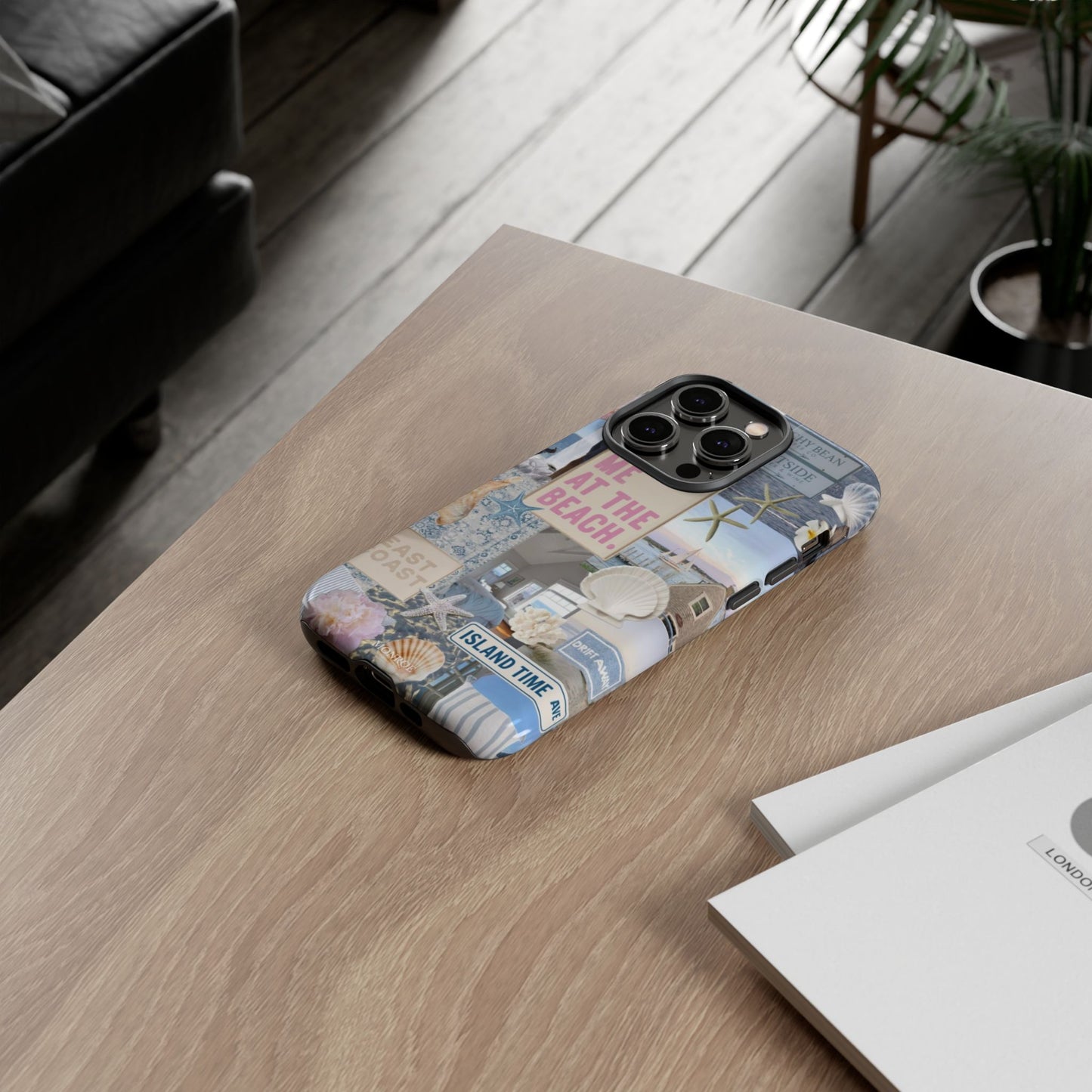 "Meet Me at the Beach" Coastal Tough Case