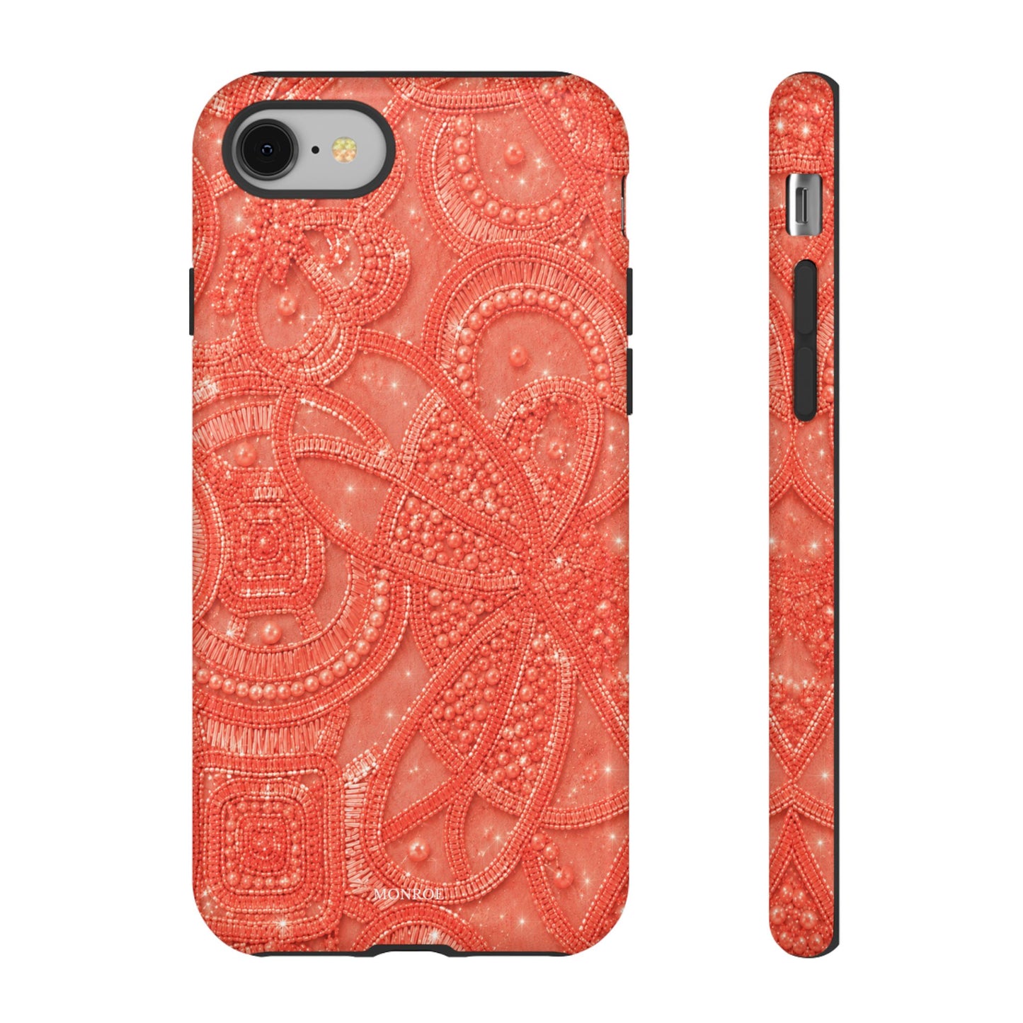 Coral Lace Tough Case