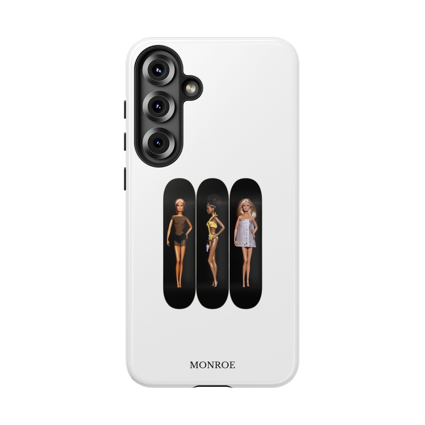 Retro Doll Skateboard Tough Case