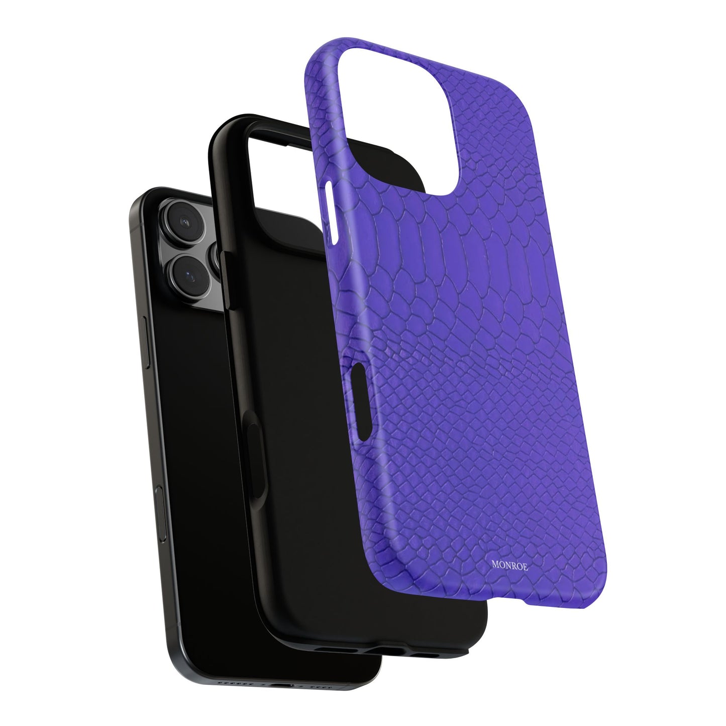 Dark Purple Snake Tough Case