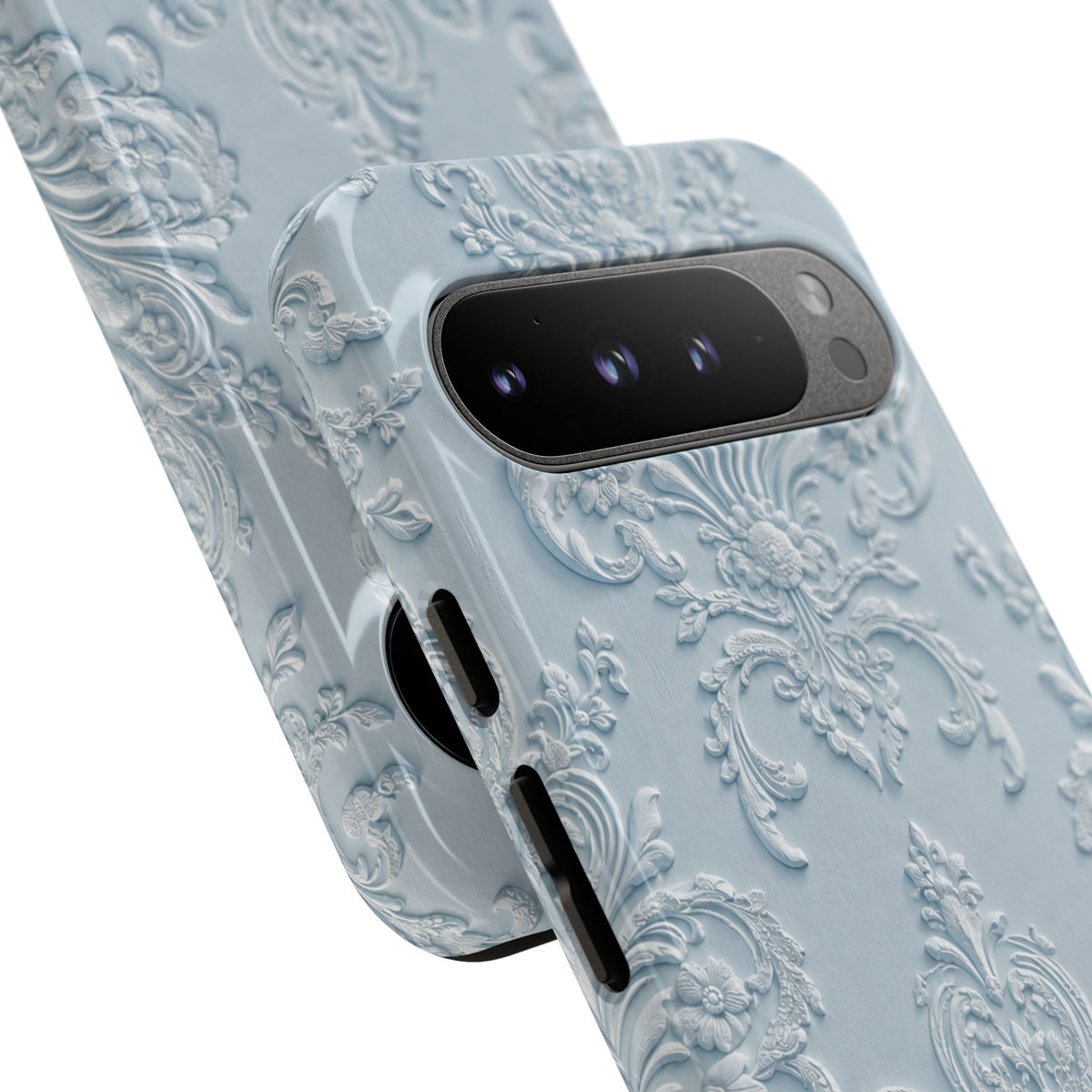 Blue Vintage Pattern Tough Case