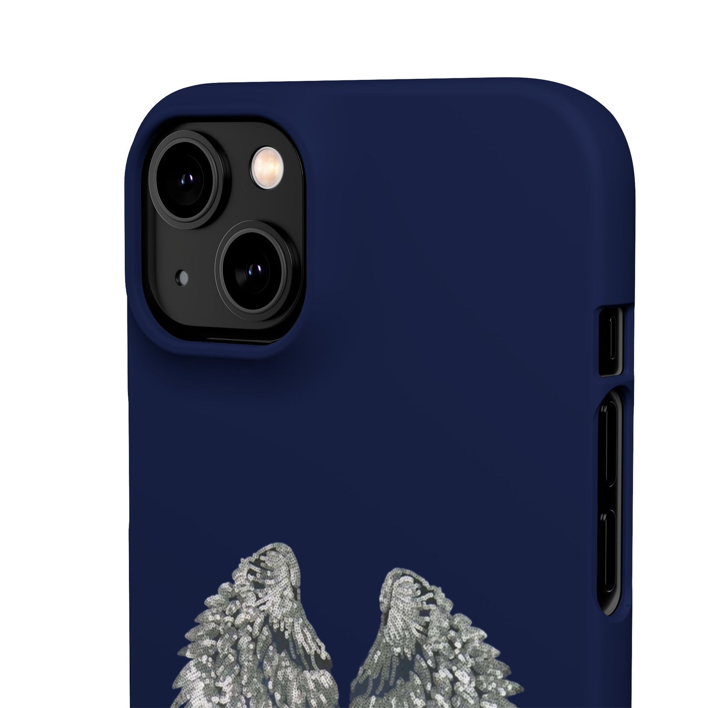Navy Angel Wings Case