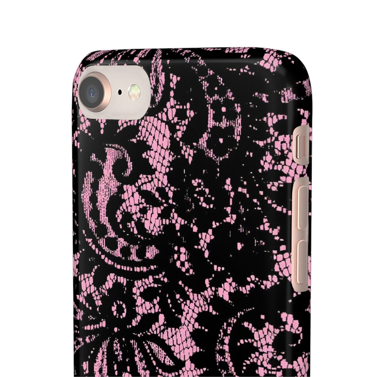 Pink Lace Pattern Case