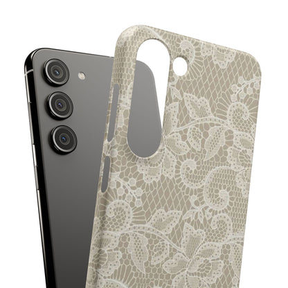 Vintage Beige Lace Case