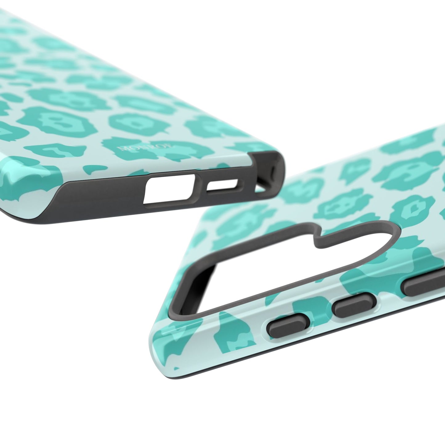 Teal Leopard Tough Case