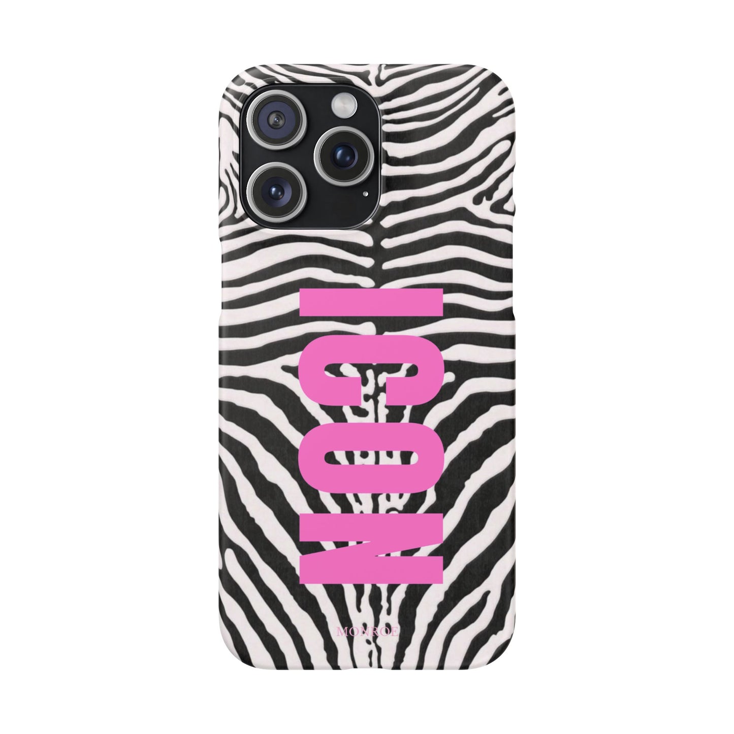 Icon Zebra Striped Case