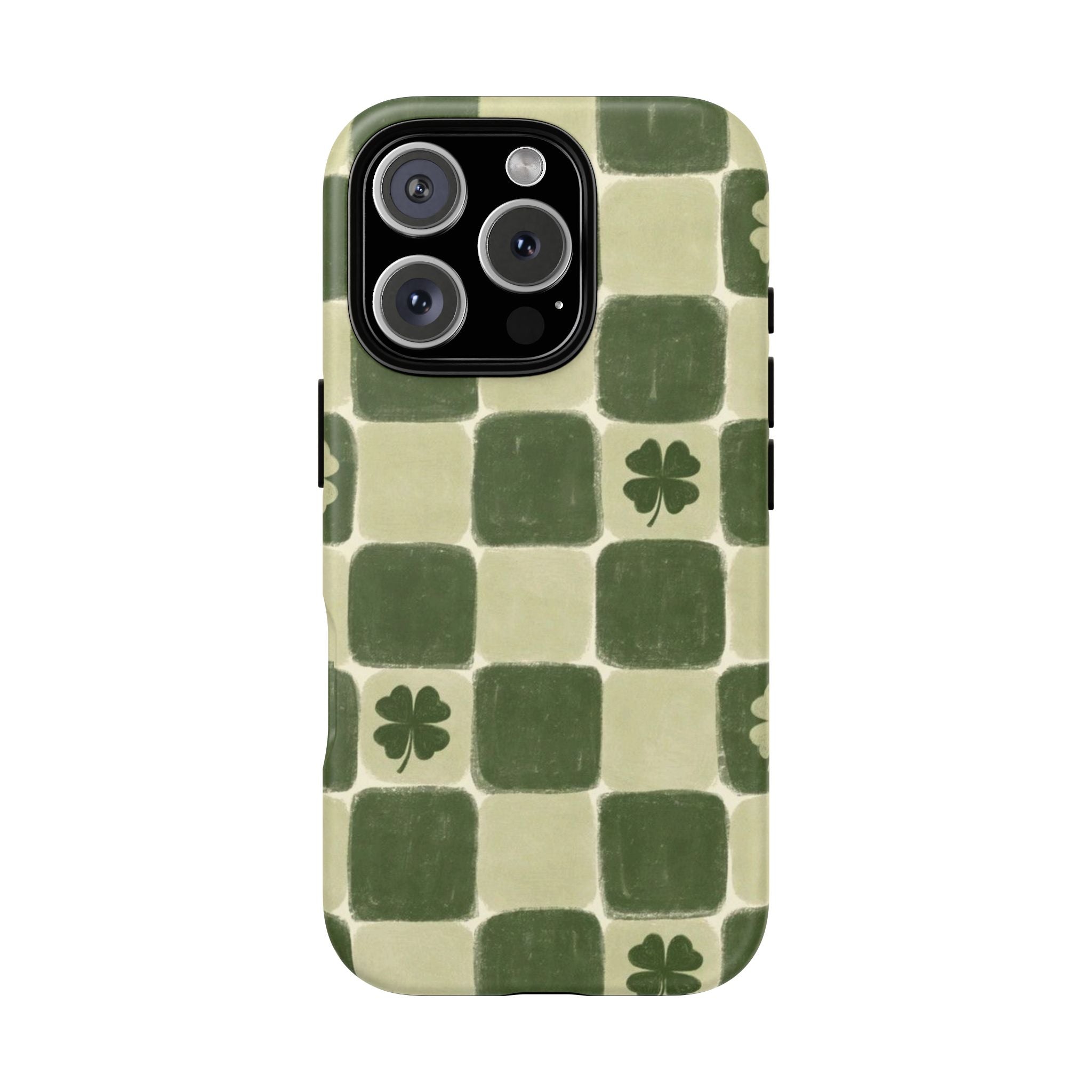 Clover Checker Tough Phone Case