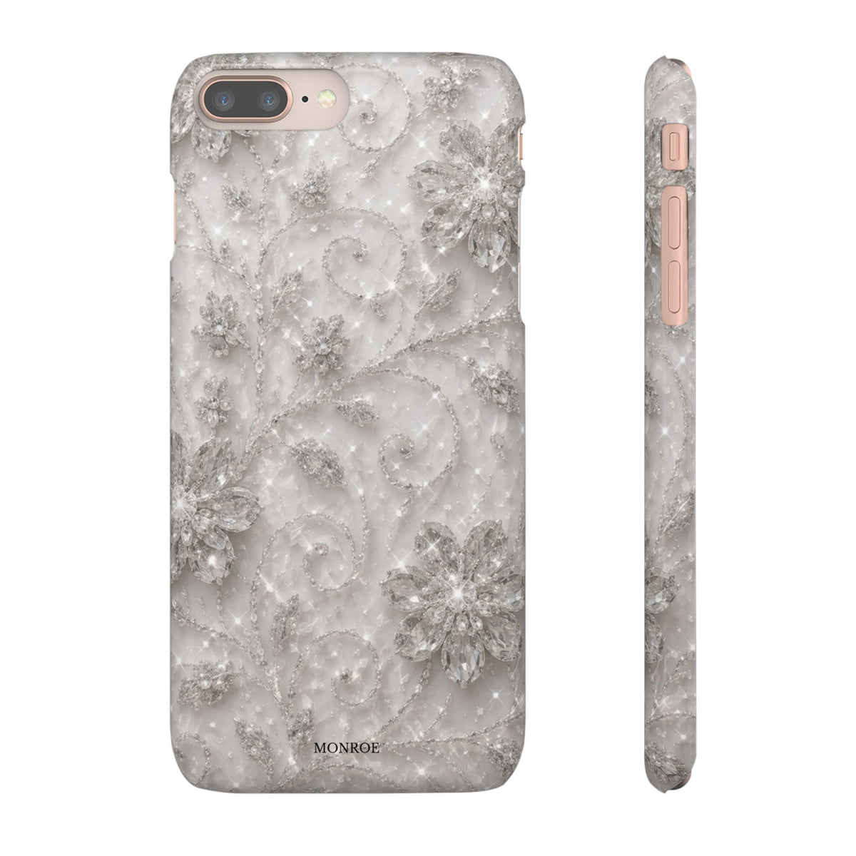 Glittery Floral Case