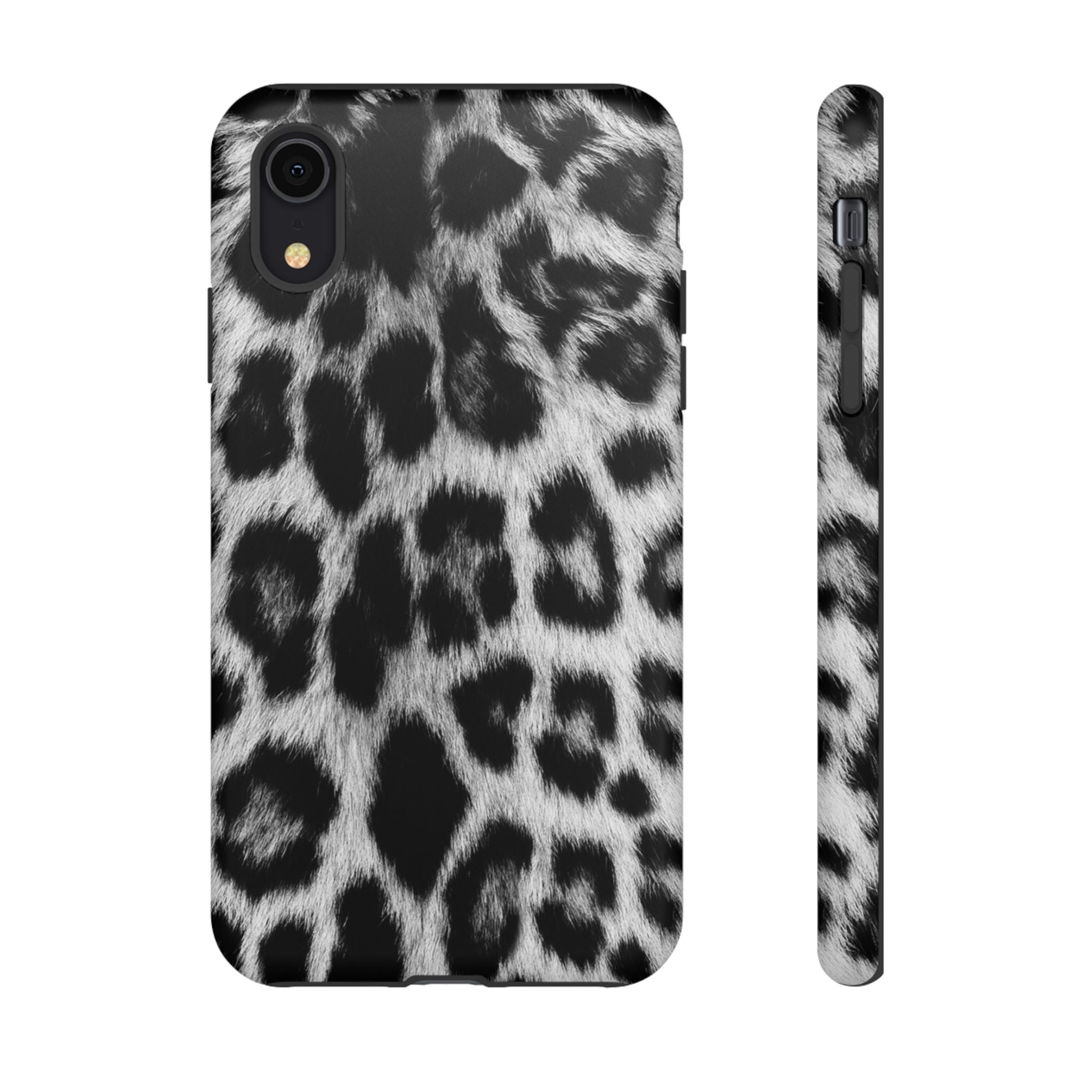 B&W Leopard Phone Case