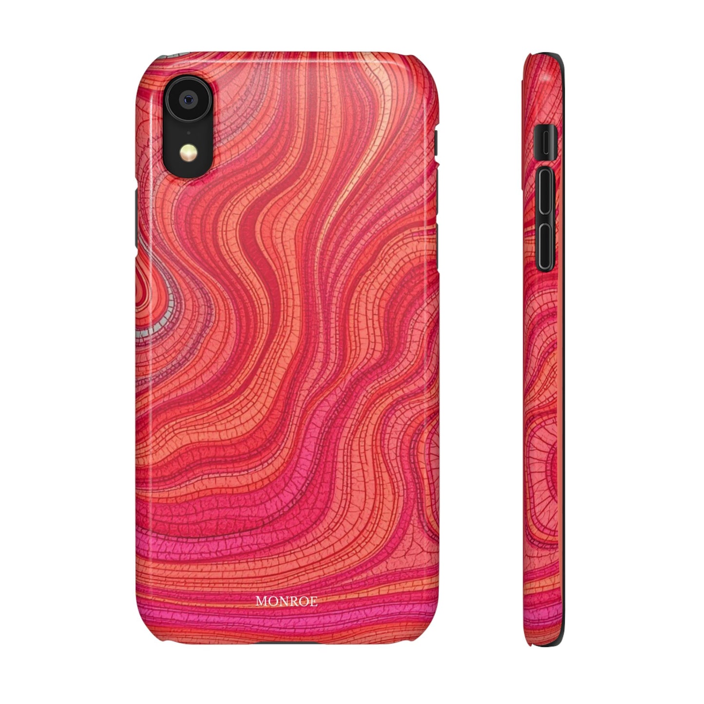 Retro Wavy Red Case