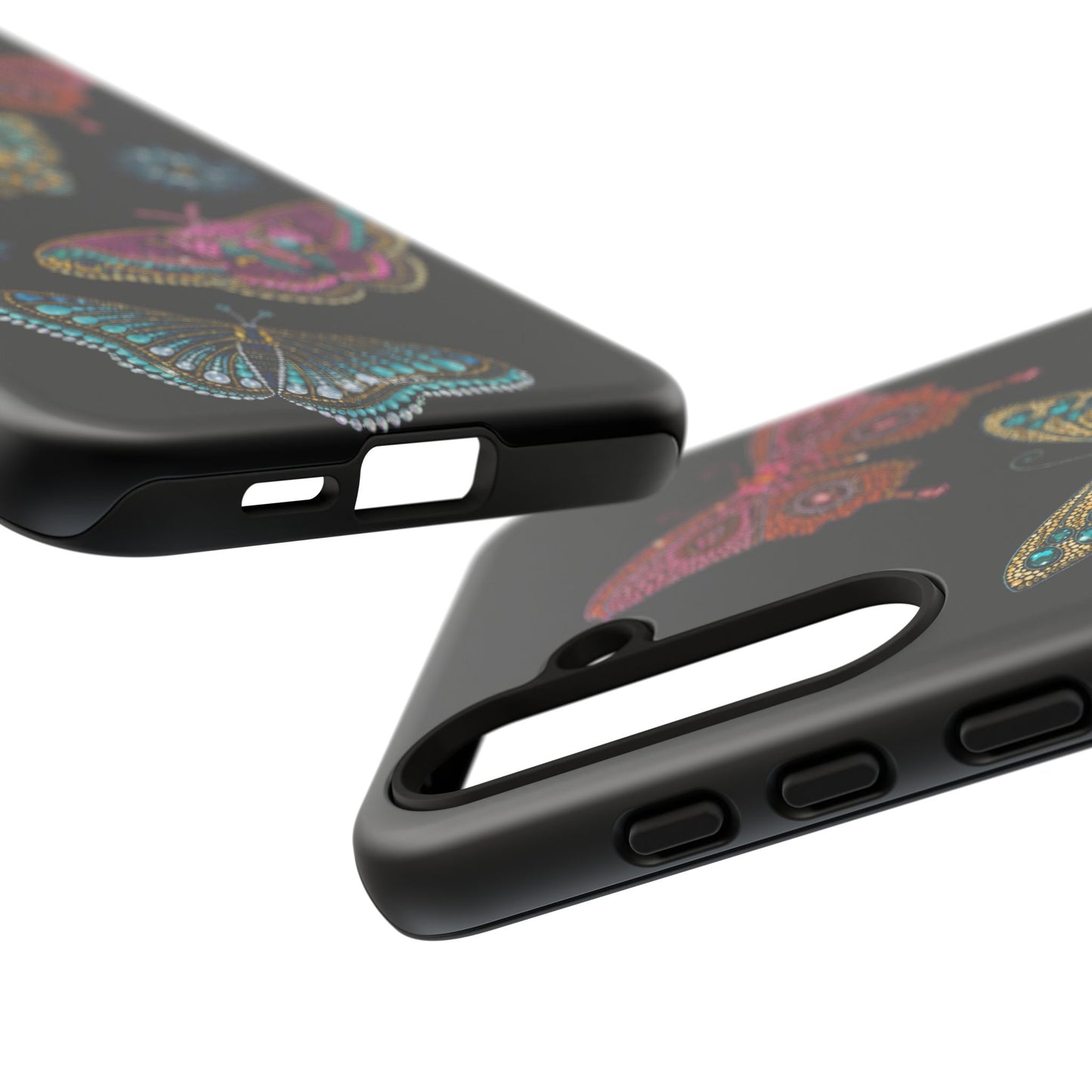 Butterfly Beaded Tough Case