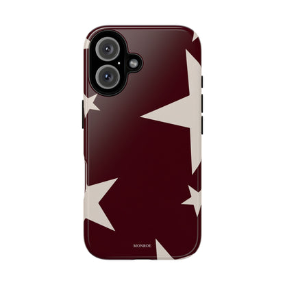 Burgundy Stars Tough Case