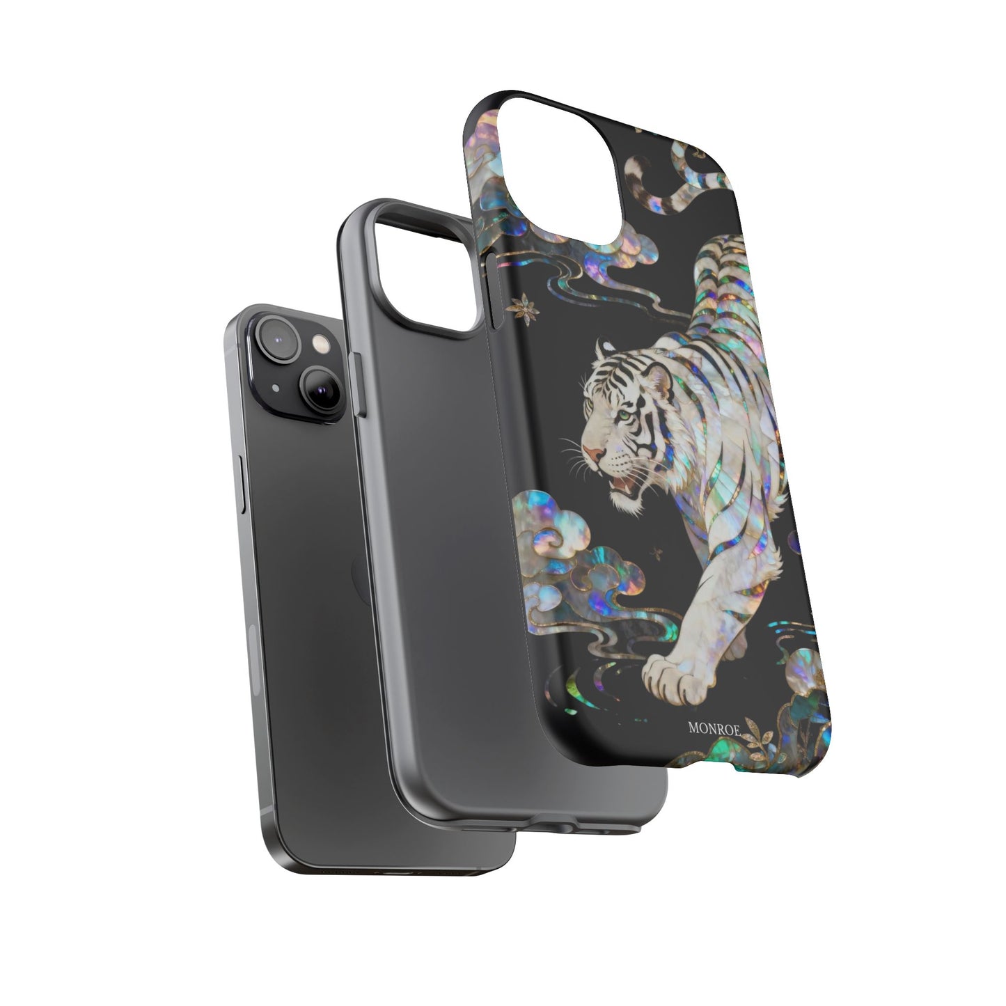 Iridescent White Tiger Tough Case
