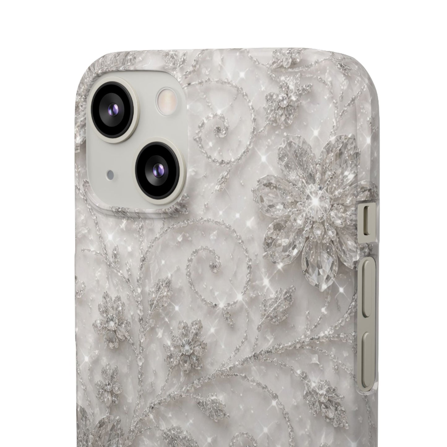Glittery Floral Case