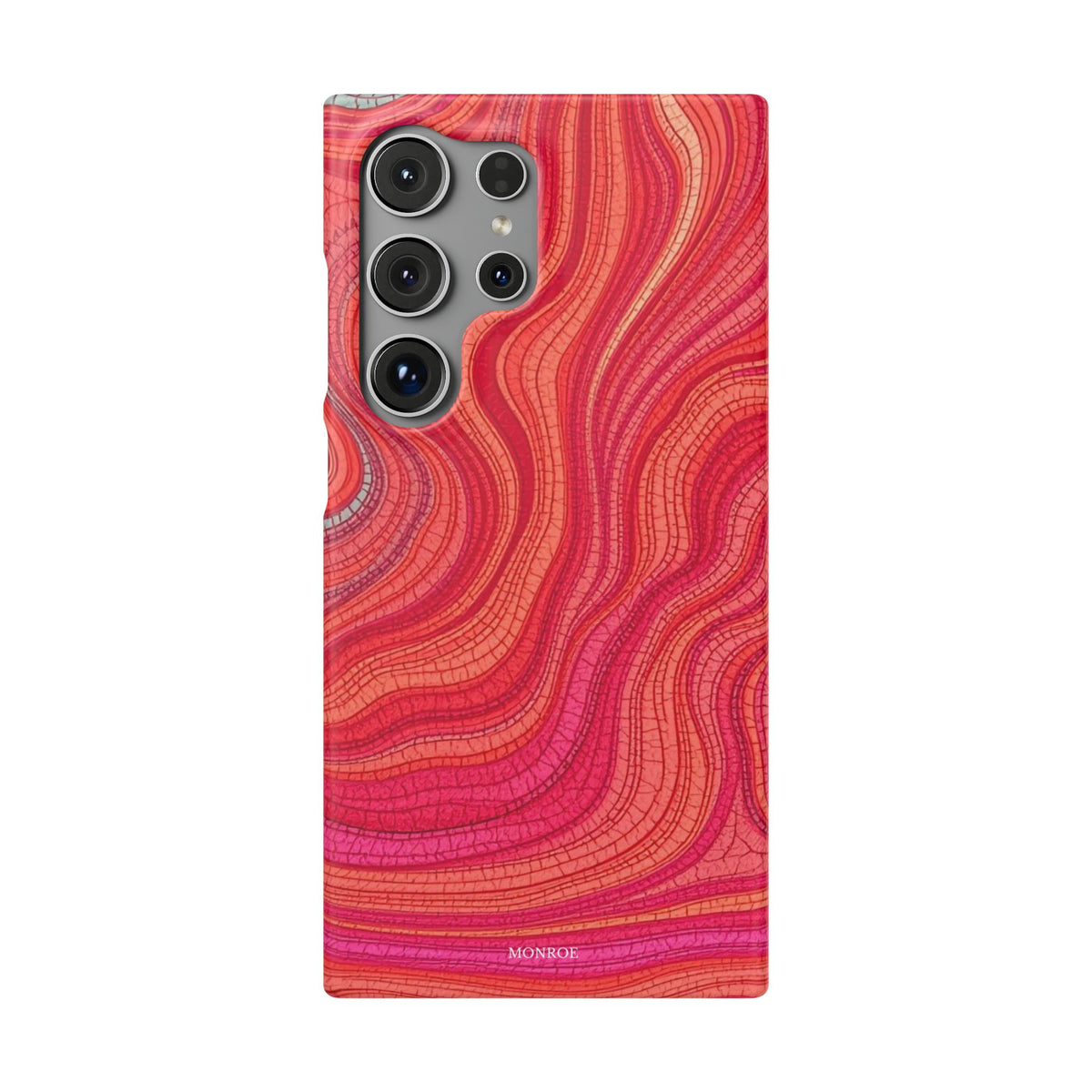 Retro Wavy Red Case