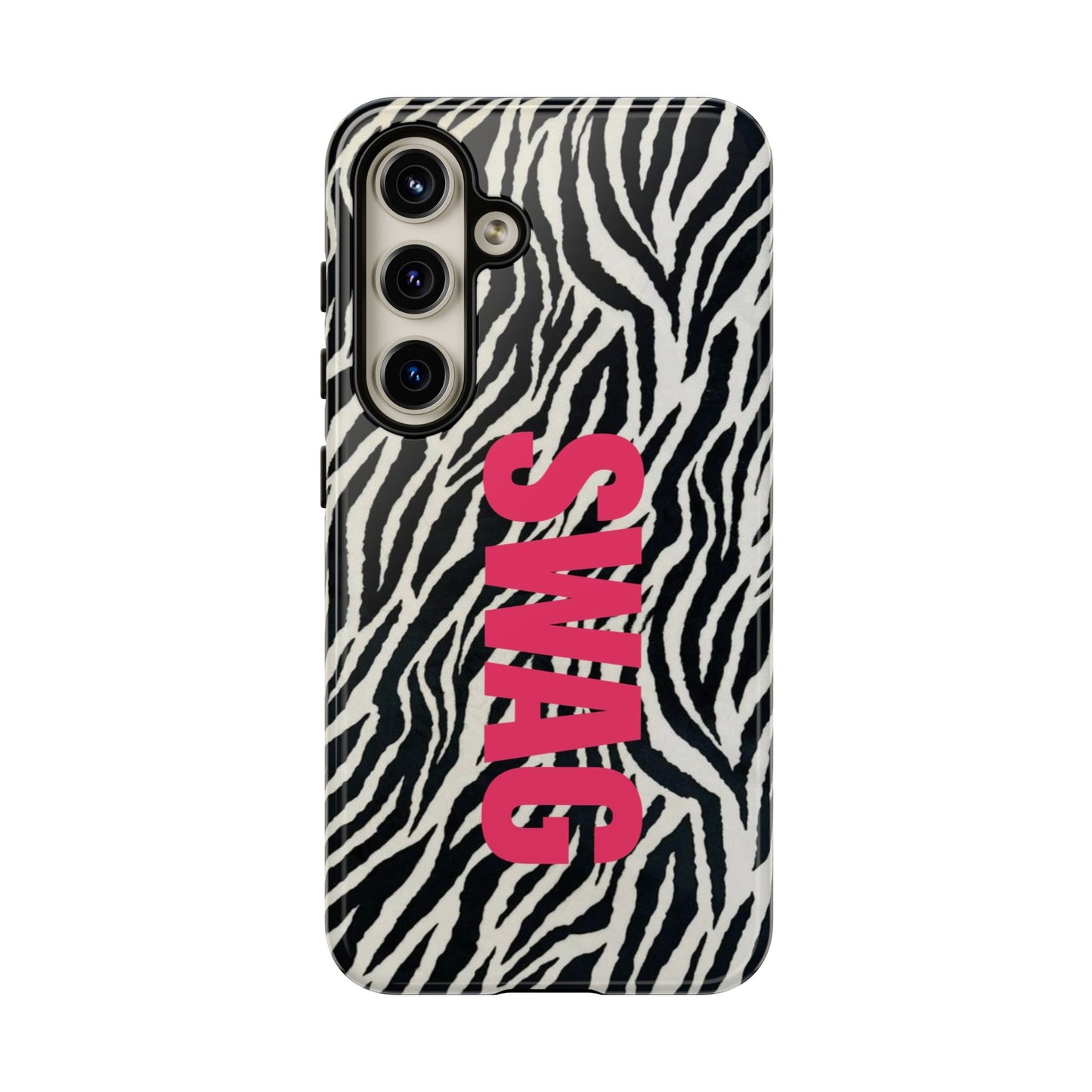Zebra Print  "SWAG" Tough Case