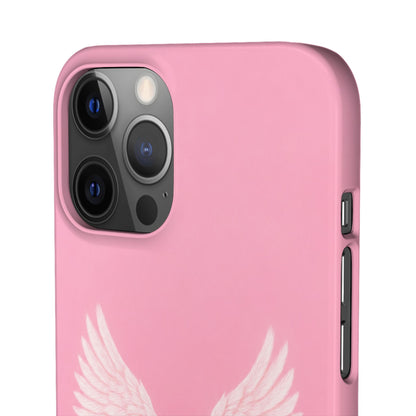 Pink Angel Wings Case