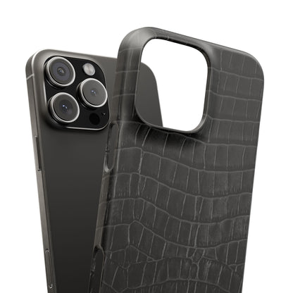 Black Croc Case