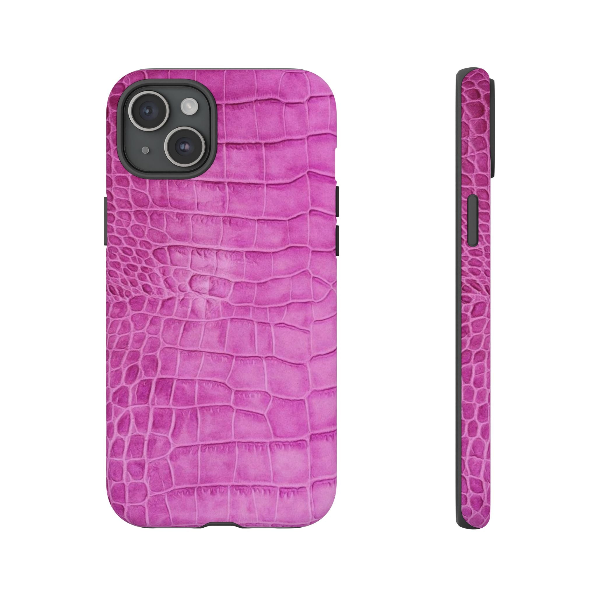 Purple Croc Phone Case