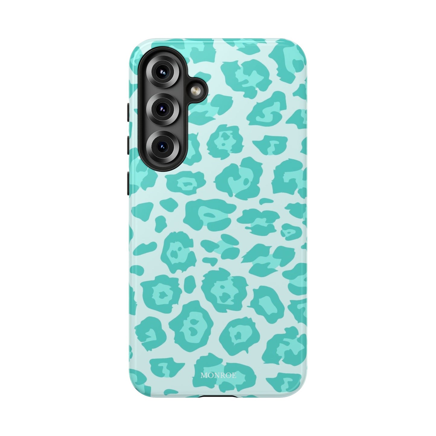Teal Leopard Tough Case