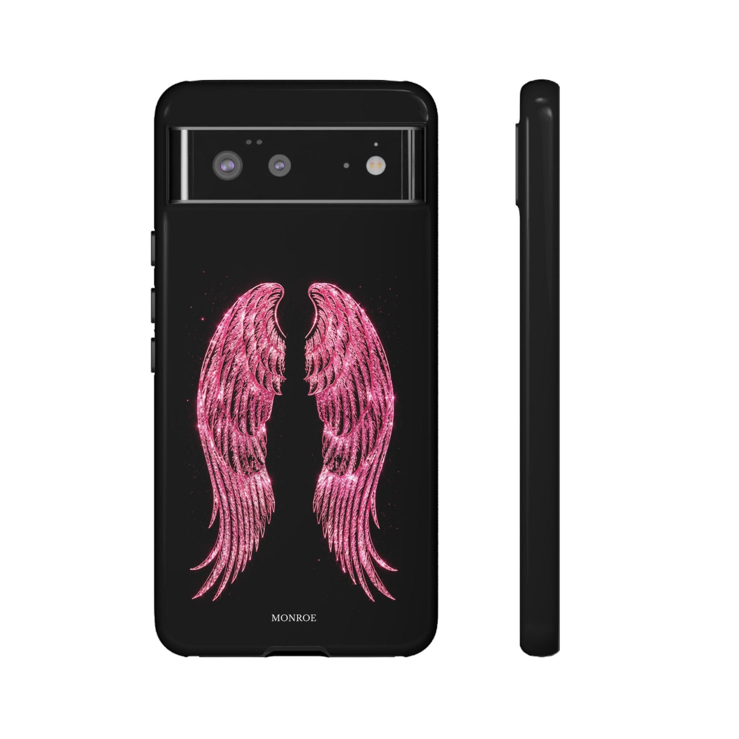 Pink Glitter Angel Tough Case