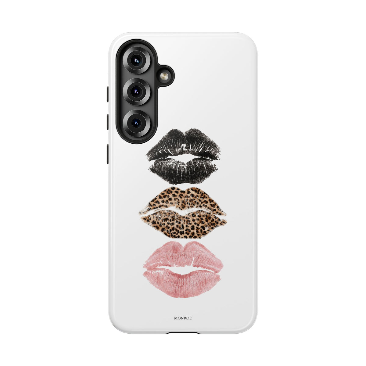 Leopard Glam Lip Tough Case