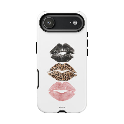 Leopard Glam Lip Tough Case