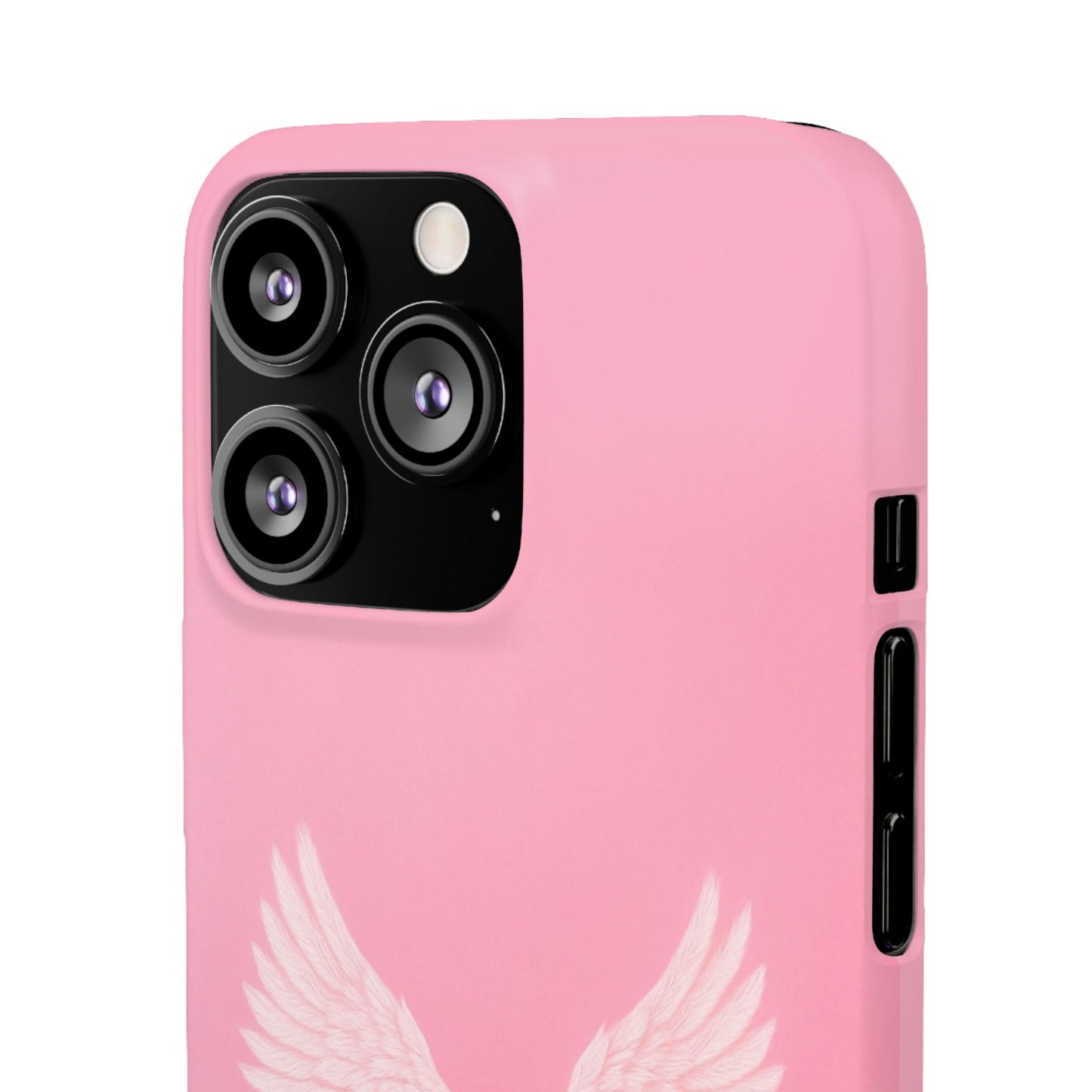 Pink Angel Wings Case