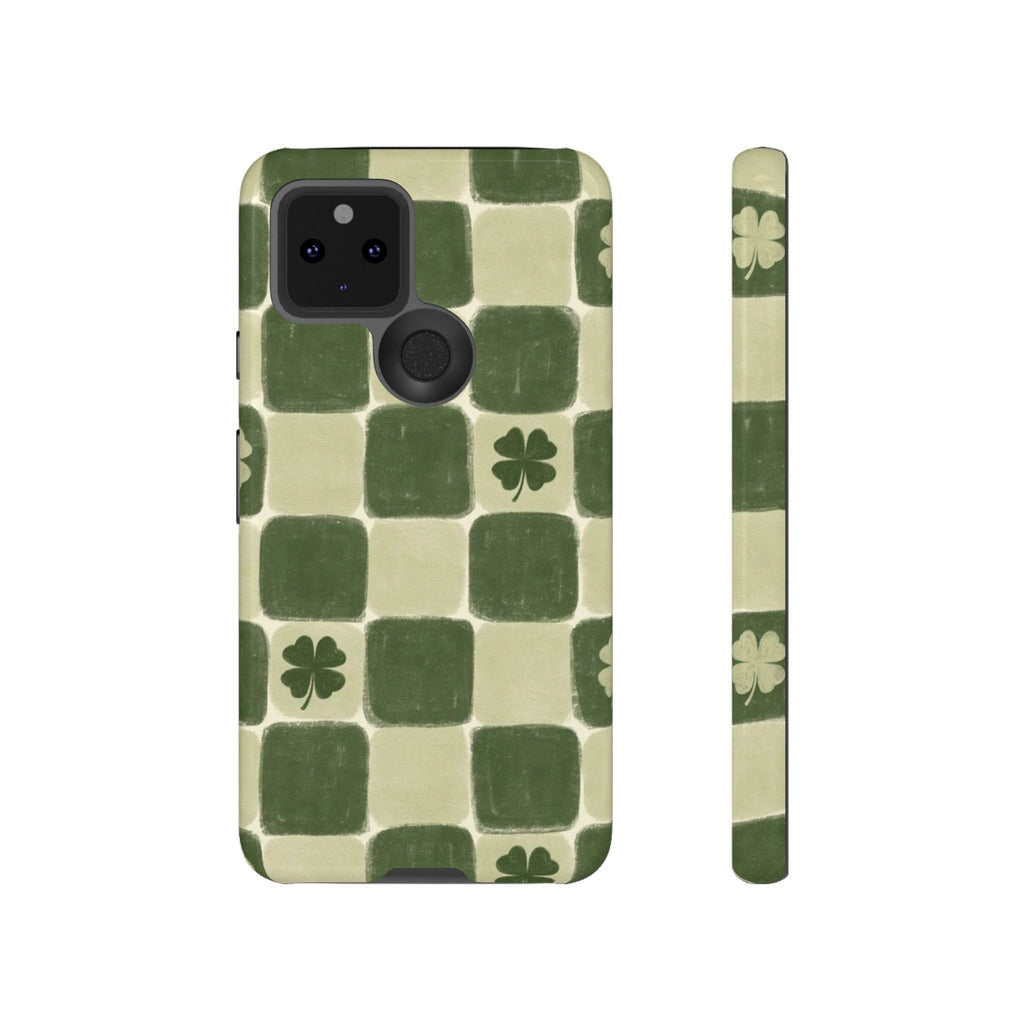 Clover Checker Tough Phone Case