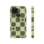 Clover Checker Tough Phone Case