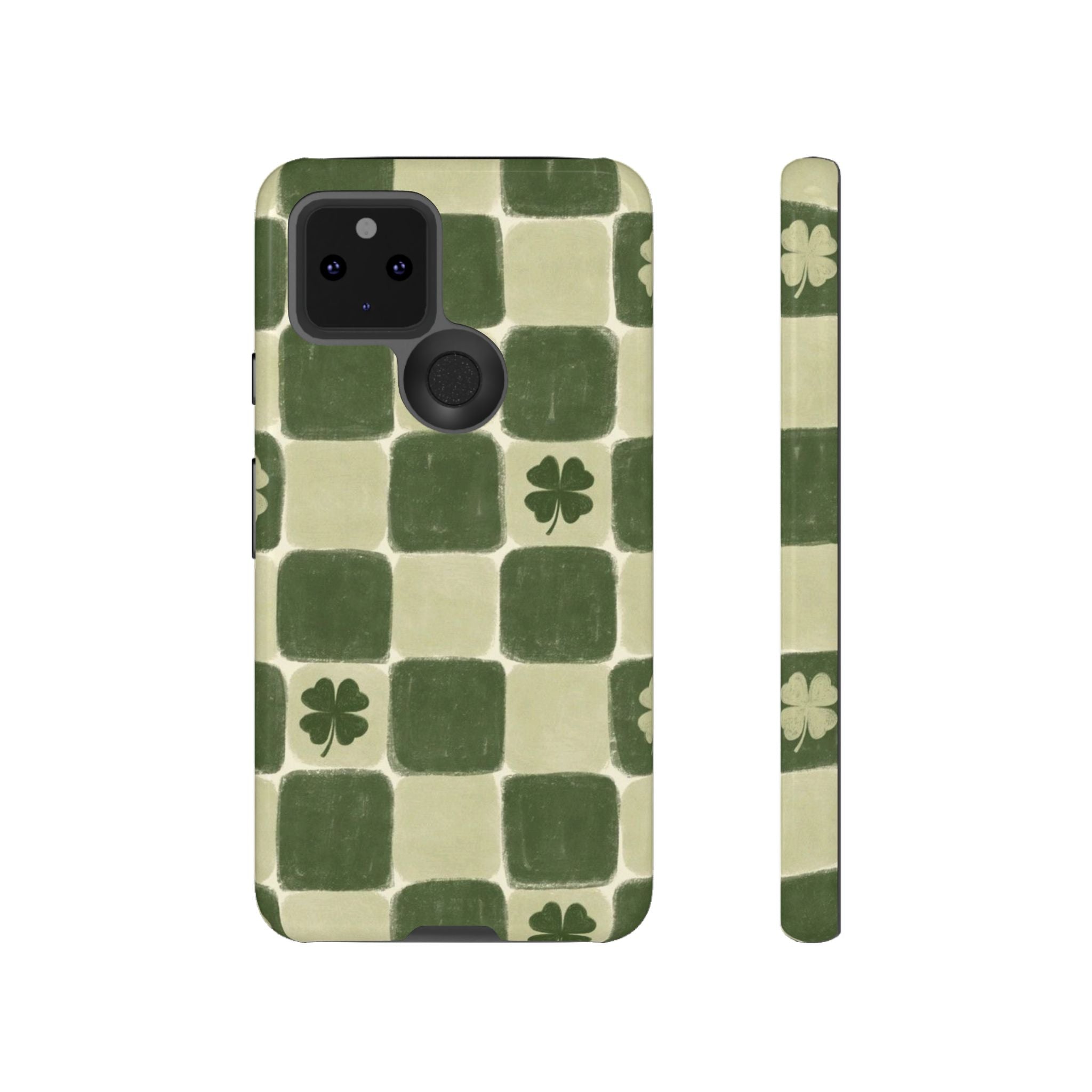 Clover Checker Tough Phone Case