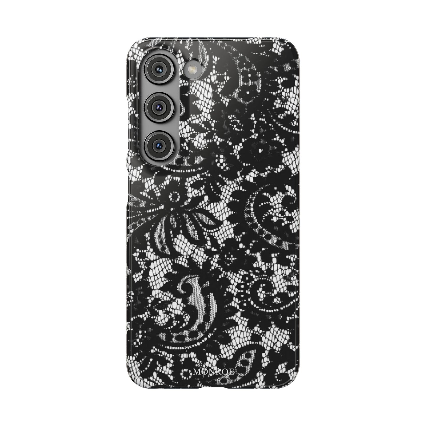 Black Lace Elegant Pattern Case