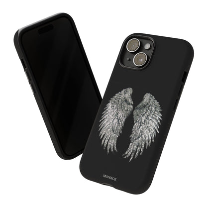Silver Wings Black Tough Case