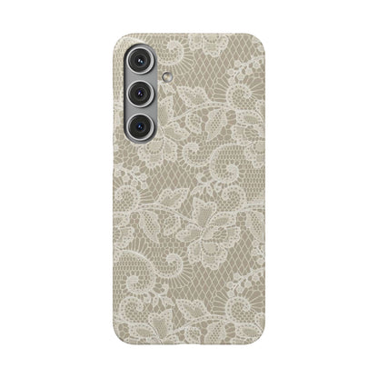 Vintage Beige Lace Case