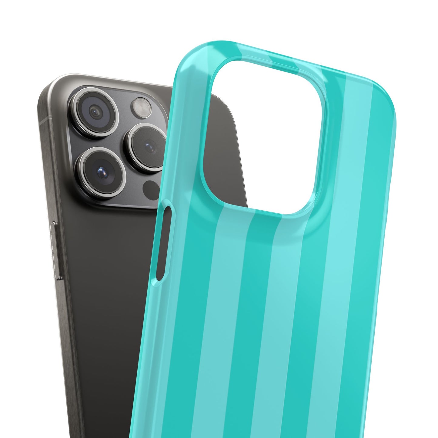 Striped Aqua Case