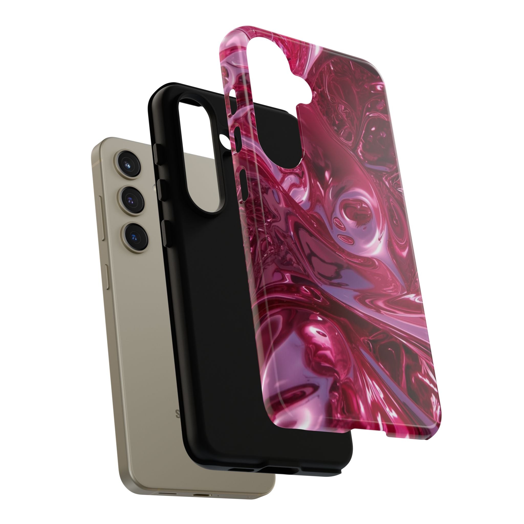 Metallic Pink Phone Case