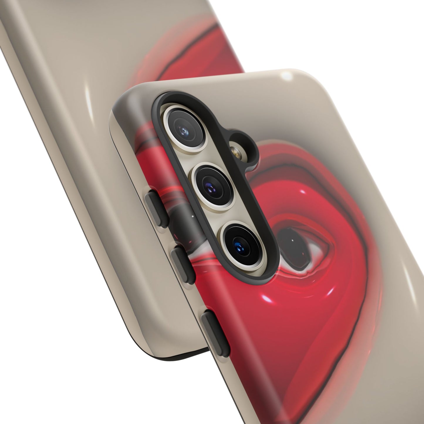 Red Heart Eyes Tough Case