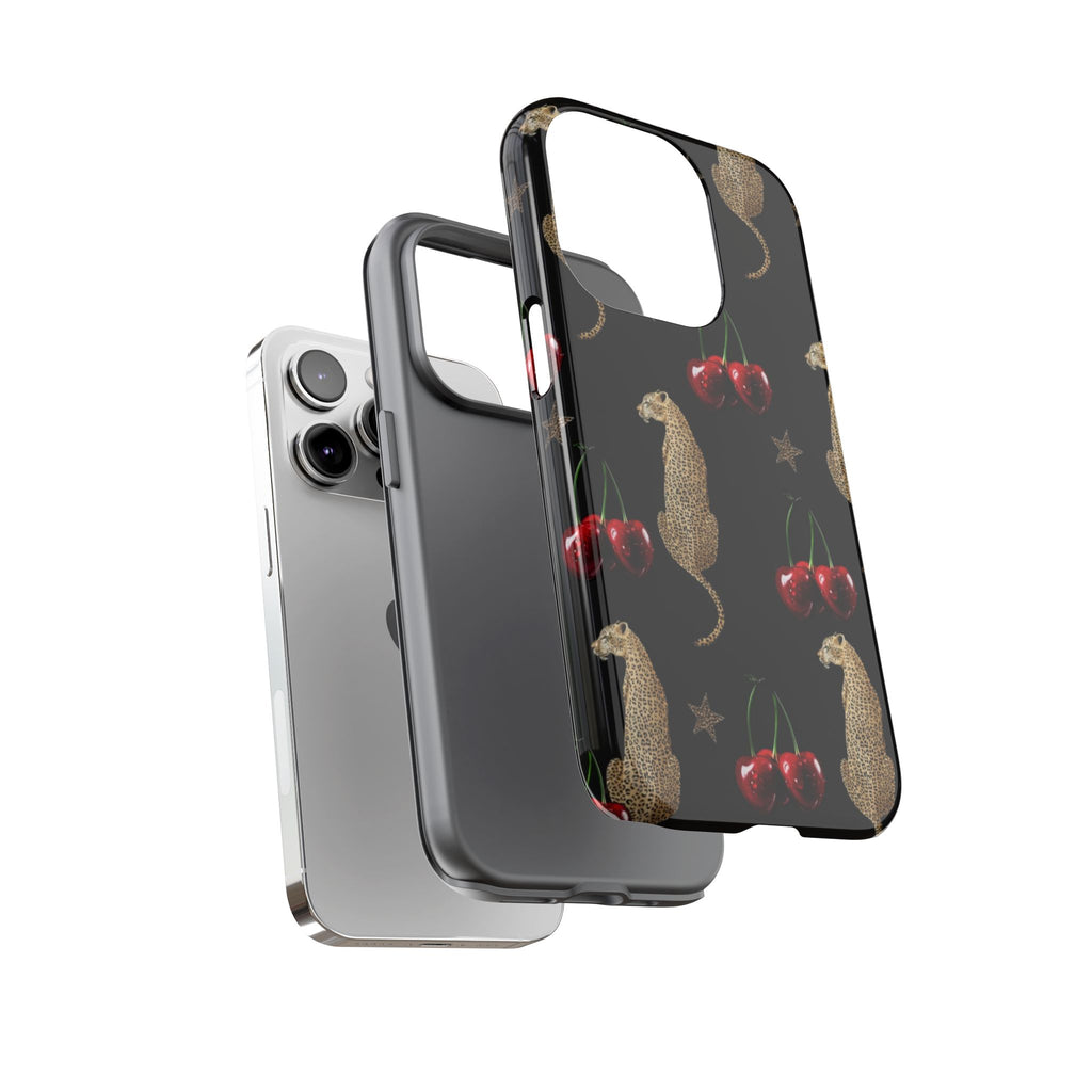 Leopards & Cherries Phone Case