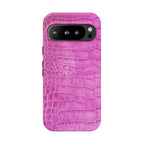 Purple Croc Phone Case