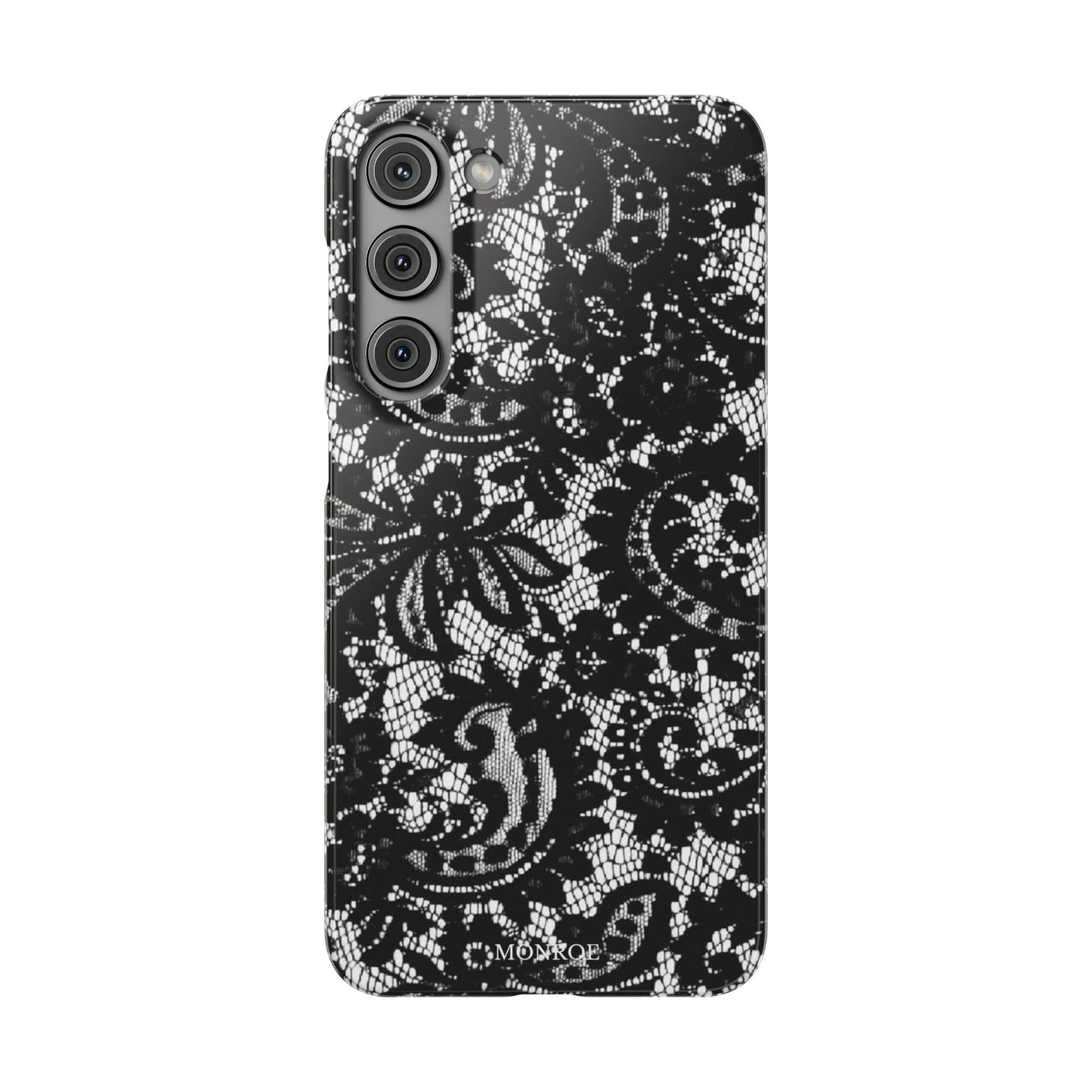 Black Lace Elegant Pattern Case