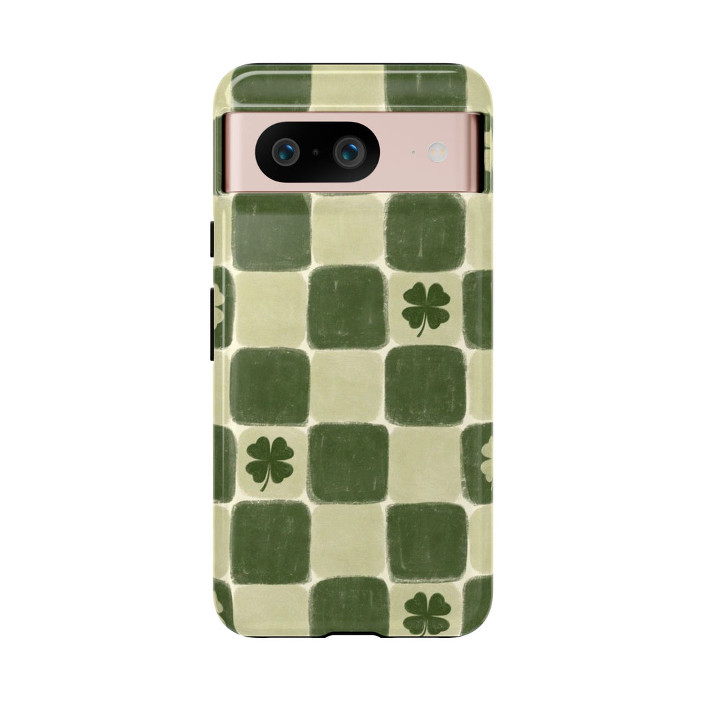 Clover Checker Tough Phone Case