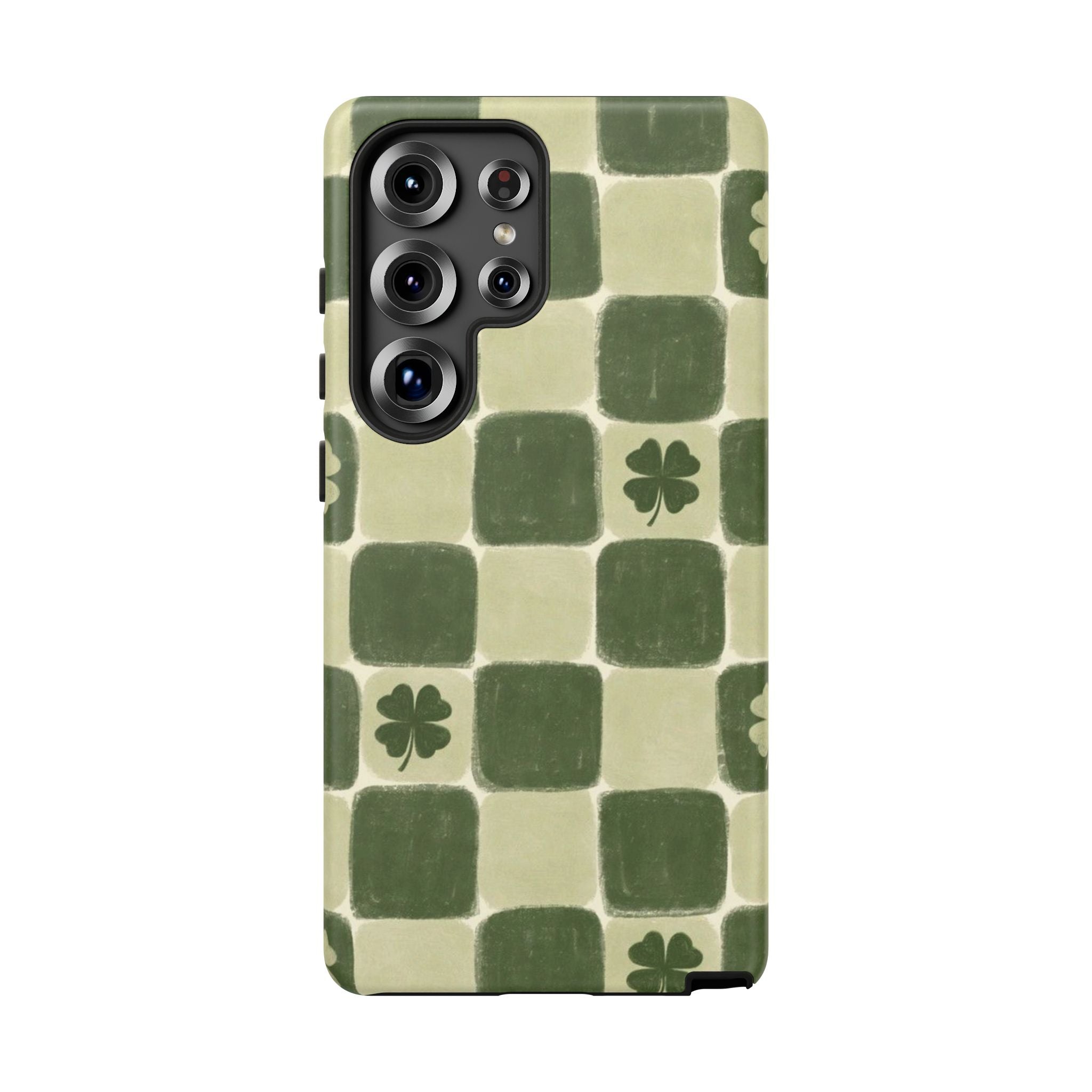 Clover Checker Tough Phone Case