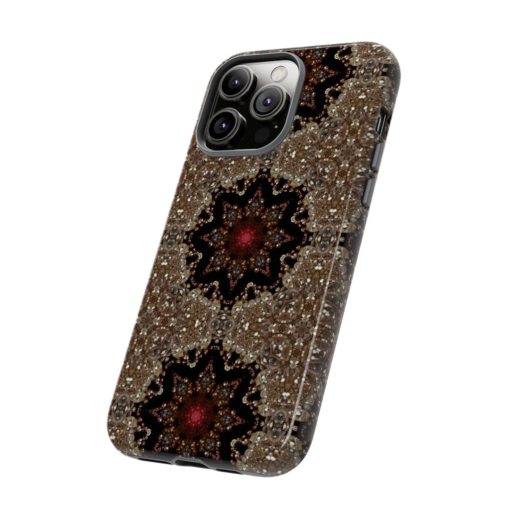 Brown Mandala Tough Protective Case