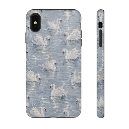 Swan Pattern Tough Case