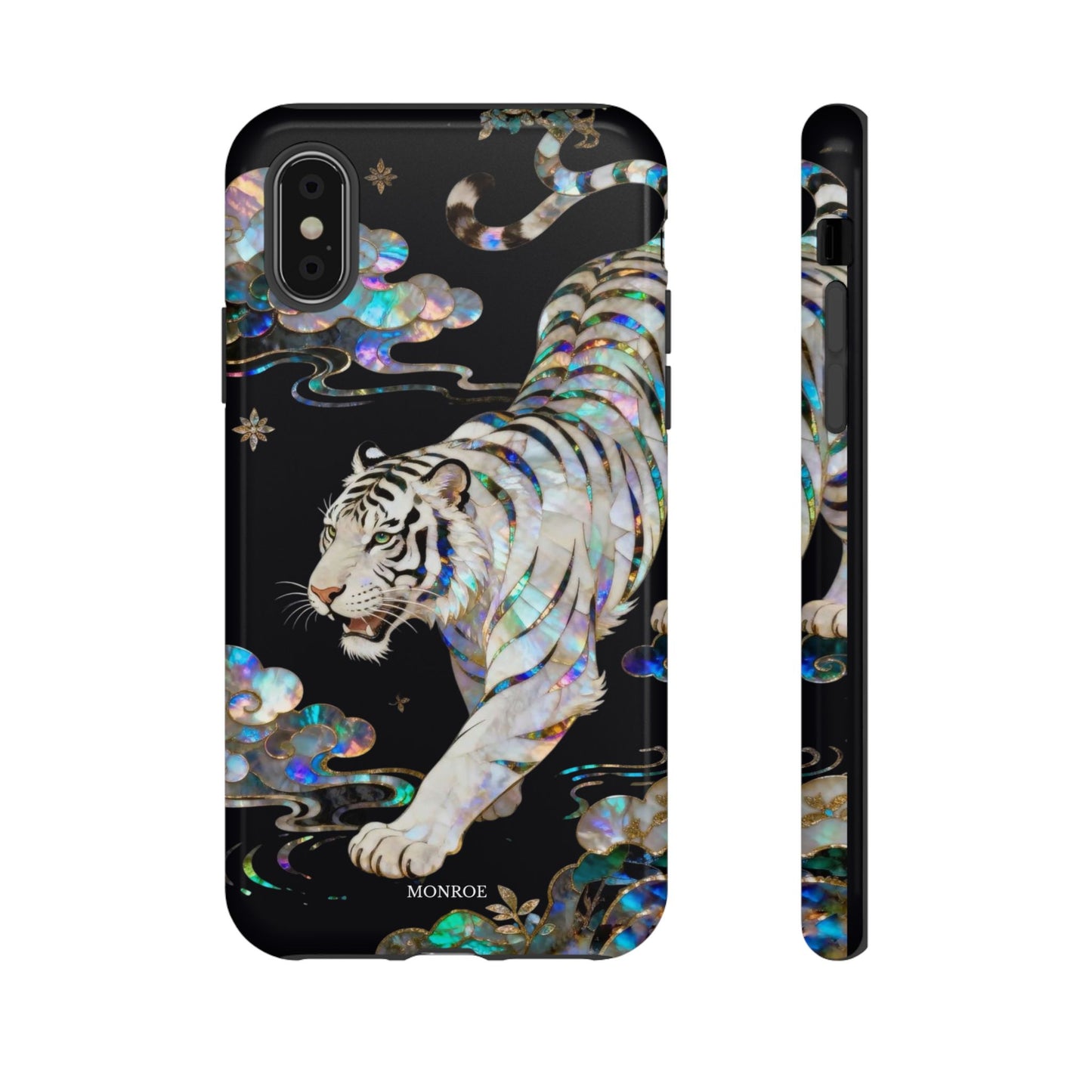 Iridescent White Tiger Tough Case