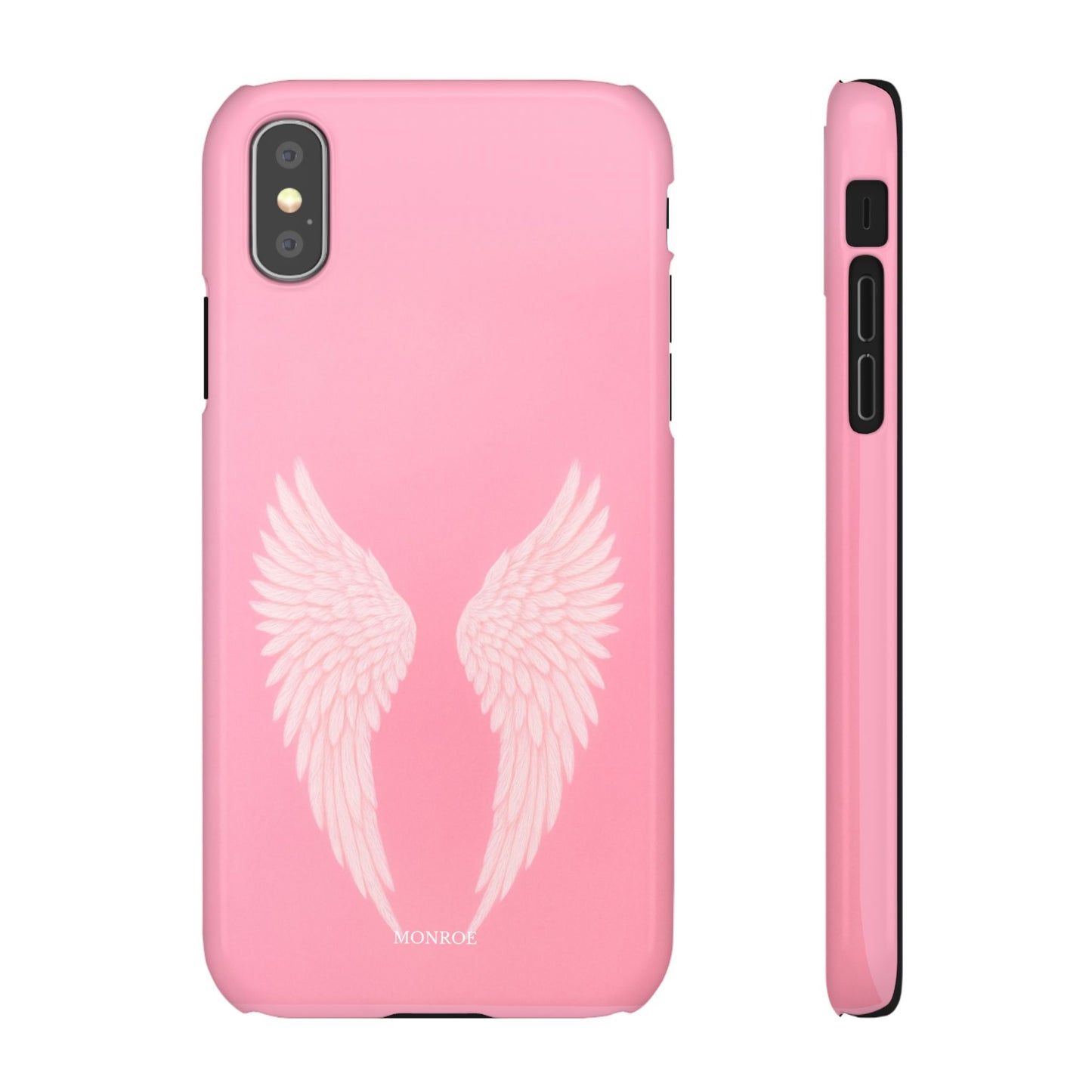 Pink Angel Wings Case