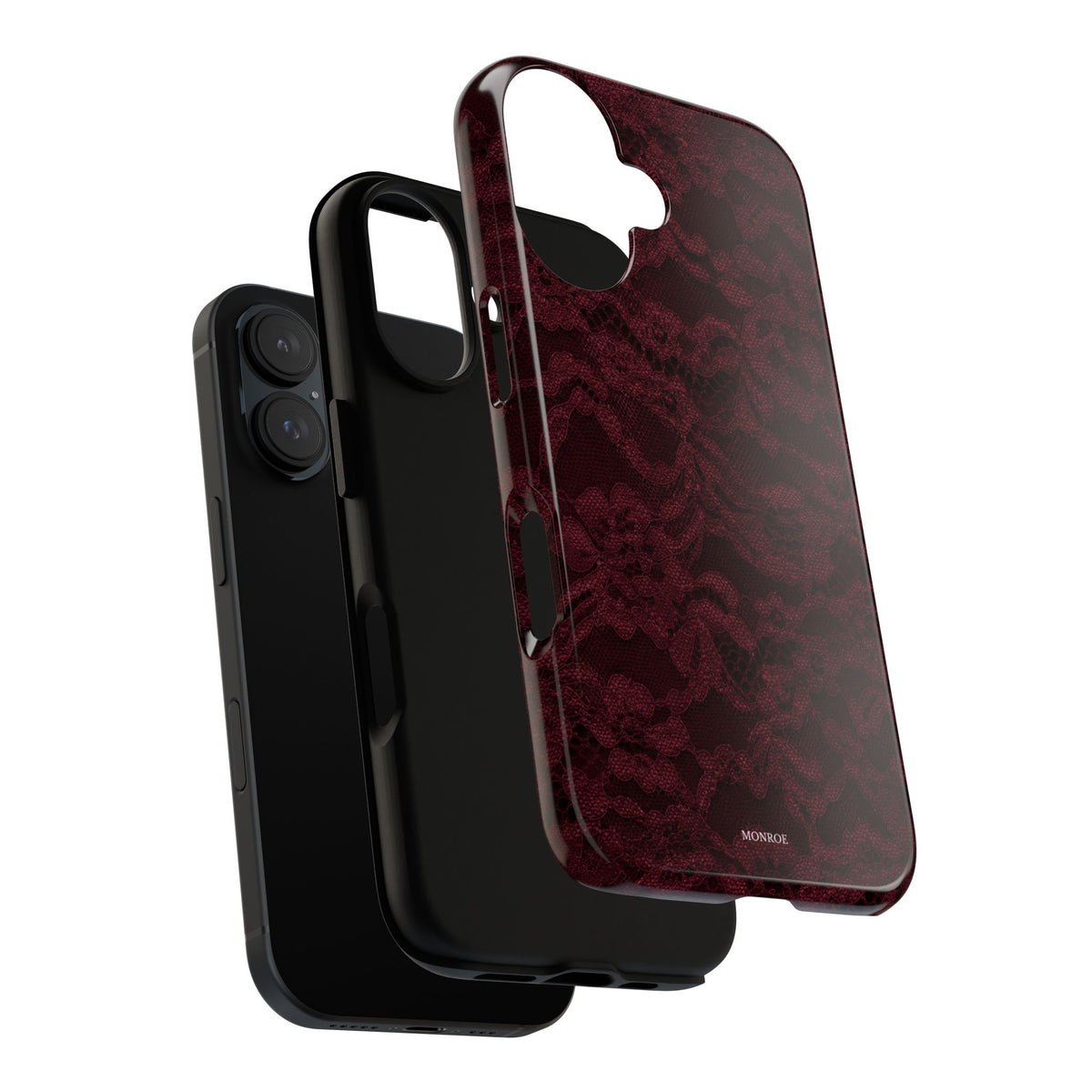 Burgundy Lace Tough Case
