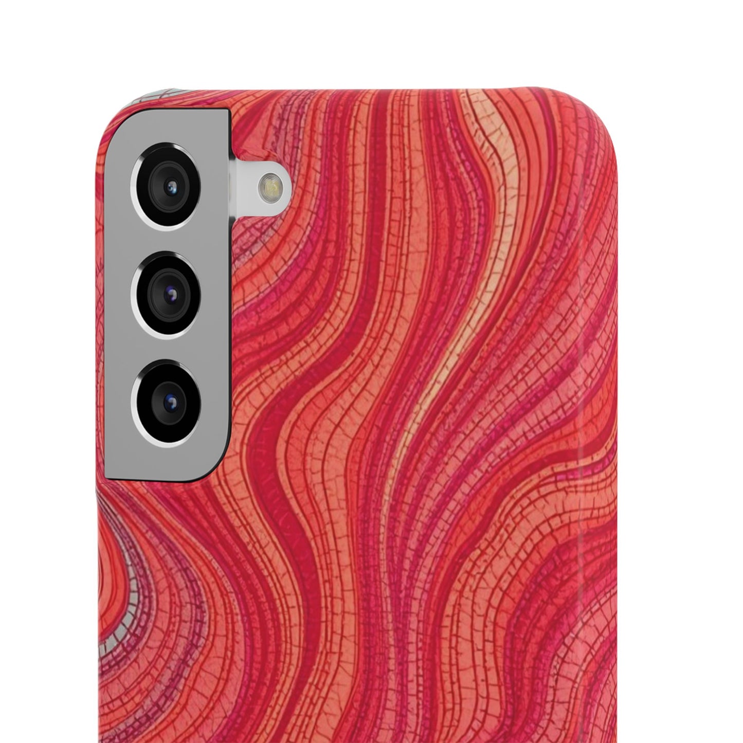 Retro Wavy Red Case